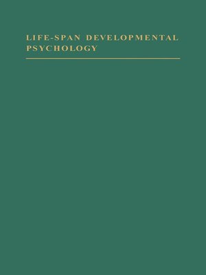 cover image of Life-Span Developmental Psychology - Research and Theory